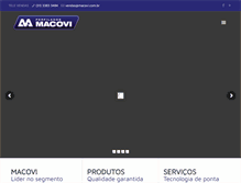 Tablet Screenshot of macovi.com.br